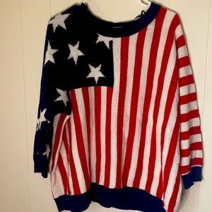 American Flag Sweater